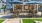 outdoor grilling area with tables and chairs