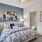 carpeted bedroom with private bath
