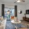 living room with sliding glass door to private porch